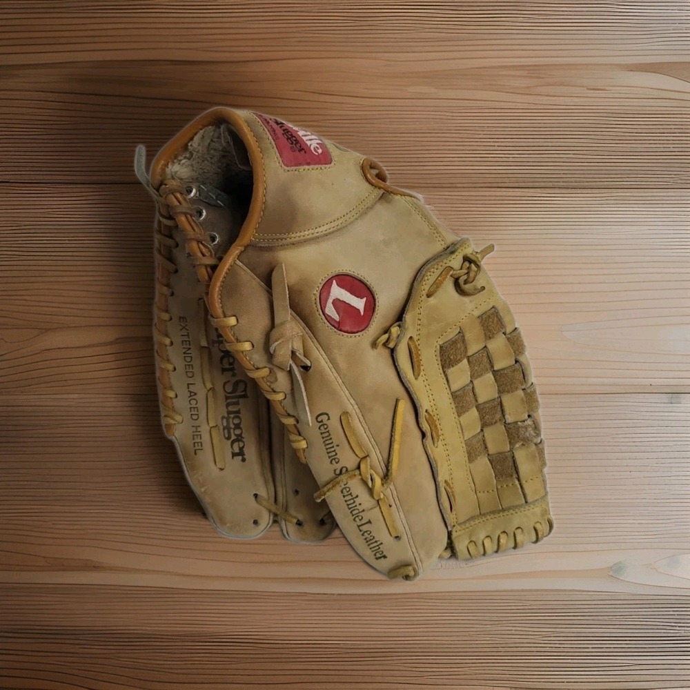 Louisville Slugger LPS8 Baseball Softball Glove 13.5 RHT Brown Steerhide Leather